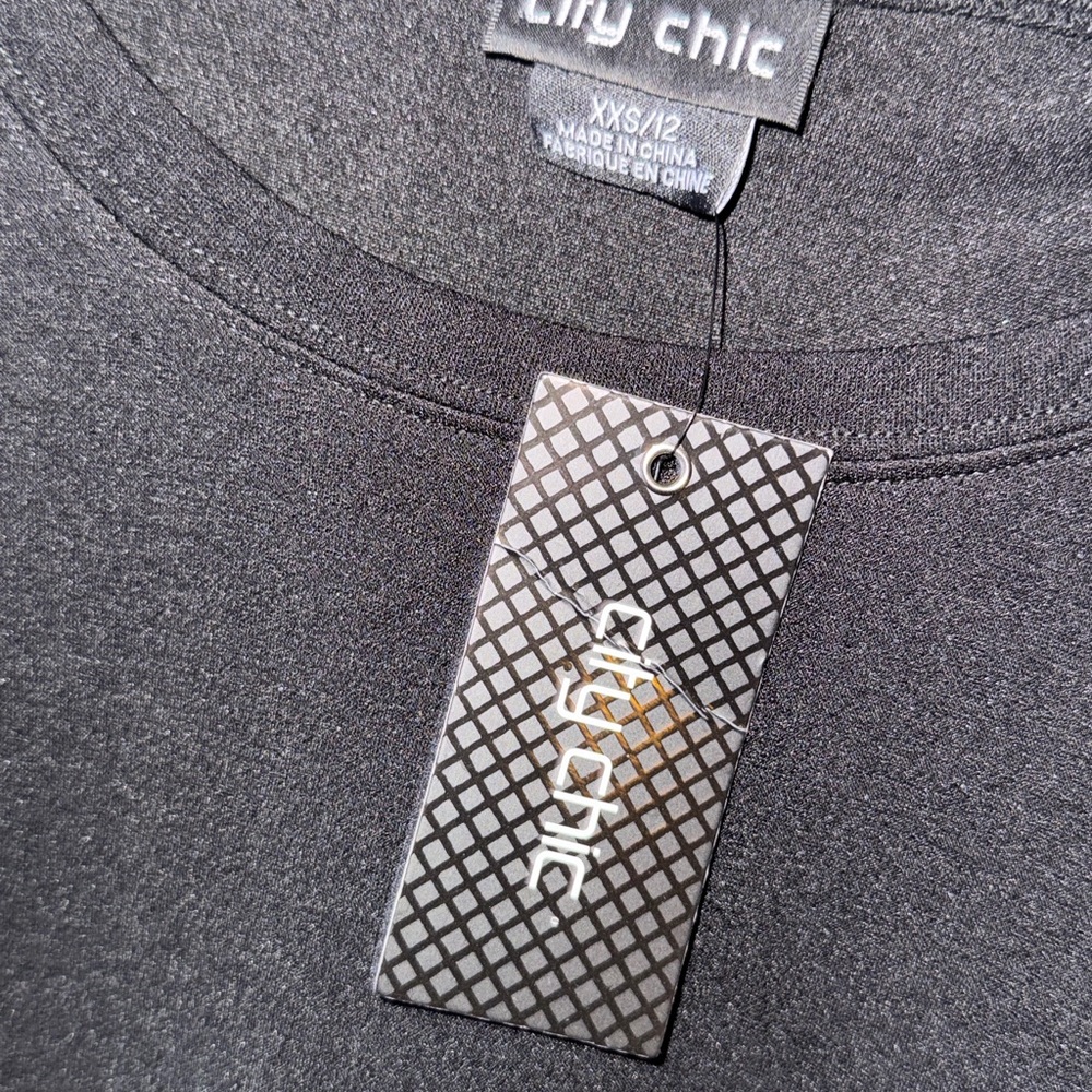 City Chic Black mini dress